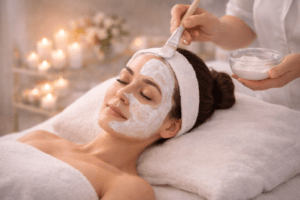 Facial treatment and skincare service in Kissimmee Orlando spa