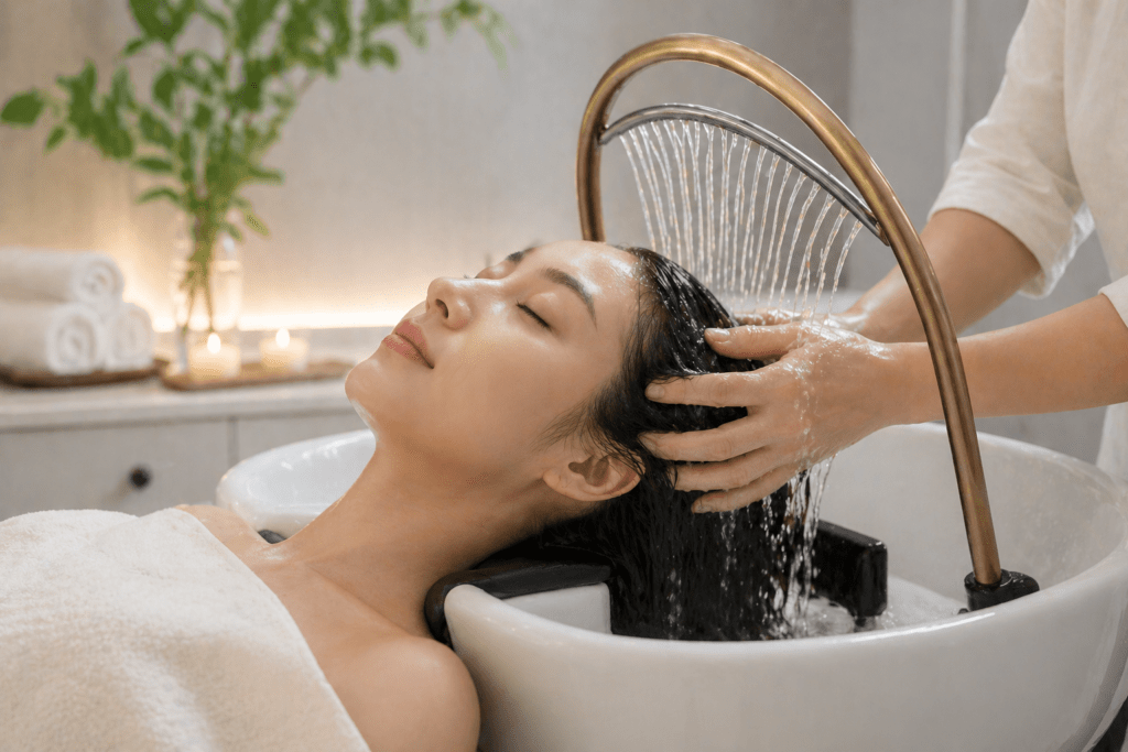 head spa Kissimmee Orlando scalp relaxation