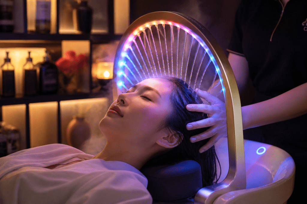 Japanese Head Spa in Kissimmee relaxing spa experience