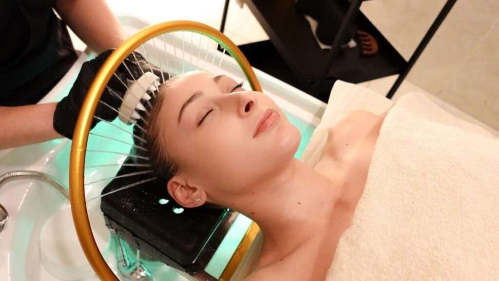 Japanese head spa and facial experience near Disney Orlando